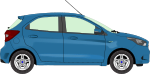 Car 13 (blue)